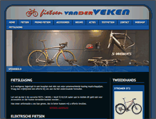 Tablet Screenshot of fietsen-vanderveken.be